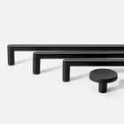 Puxador Para Móvel Alça Sobrepor 224 Mm Zamac (cartago Preto