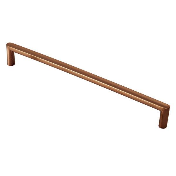 Puxador Para Móvel Alça Sobrepor 224 Mm Zamac (cartago Rosé G