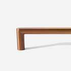 Puxador Para Móvel Alça Sobrepor 224 Mm Zamac (cartago Rosé G