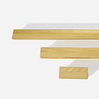 Puxador Para Móvel Alça Sobrepor 32 Mm Zamac (troia Dourado F