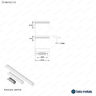 Puxador Para Móvel Alça Sobrepor 32 Mm Zamac (troia Escovado)
