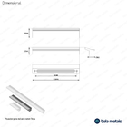 Puxador Para Móvel Alça Sobrepor 96 Mm Zamac (troia Preto Fos