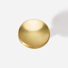 Puxador Para Móvel Ponto Zamac (cartago Dourado Fosco)