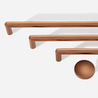 Puxador Para Móvel Ponto Zamac (cartago Rosé Gold)