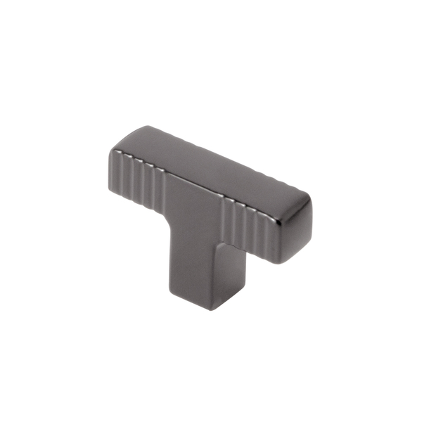 Puxador Para Móvel Ponto Zamac (petra Grafite Fosco)