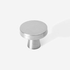 Puxador Para Móvel Ponto Zamac (pompeia Escovado)