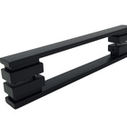 Puxador Para Porta 40x20mm 40cm Inox Preto Guarapari