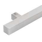 Puxador para Porta 75cm Aço Escovado Quadrado Geris
