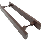 Puxador Para Porta Aço Inox 40x15mm 100cm Corten Itaoca