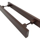 Puxador Para Porta Aço Inox 40x15mm 120cm Corten Itaoca