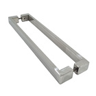 Puxador Para Porta Aço Inox 40x15mm 150cm Polido Jacaraipe