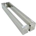 Puxador Para Porta Aço Inox 80x20mm 120cm Polido Jacaraipe