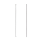 Puxador para Porta de Madeira e Vidro Barra Reta 103cm Aço Inox Polido