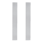 Puxador para Porta de Madeira e Vidro Barra Reta 30cm Alumínio Cromado Acetinado