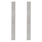 Puxador para Porta de Madeira e Vidro Barra Reta 40cm Aço Inox Escovado