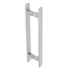 Puxador para Porta de Madeira e Vidro Barra Reta 40cm Inox 201 Escovado