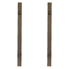 Puxador Para Porta de Madeira, Vidro e Metal Barra Reta 60cm Alumínio Antique