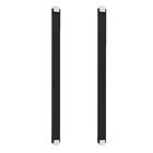 Puxador para Porta de Madeira e Vidro Barra Reta 60cm Alumínio Cromado