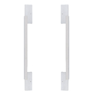 Puxador Para Porta de Madeira, Vidro e Metal Barra Reta 60cm Aço Inox Polido