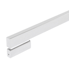 Puxador Para Porta de Madeira, Vidro e Metal Barra Reta 60cm Aço Inox Polido