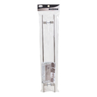 Puxador para Porta de Madeira e Vidro Barra Reta 75cm Aço Inox Escovado