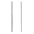 Puxador para Porta de Madeira e Vidro Barra Reta 75cm Aço Inox Polido