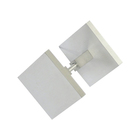 Puxador para Porta Duplo 100mm Alumínio Escovado Vesfer