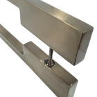 Puxador Para Porta Iuna 50x20mm 100cm Ouro Velho Aço Inox