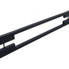 Puxador Para Porta Iuna 50x20mm 40cm Preto Inox 304