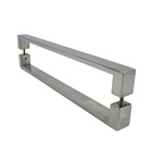 Puxador Para Porta Jacaraipe Aço Inox 30x10mm 100cm Polido