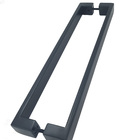 Puxador Para Porta Jacaraipe Aço Inox 30x10mm 75cm Preto