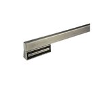 Puxador Para Porta Minimalist Niquel Velho Zen Duplo 1 Metro