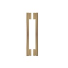 Puxador Para Porta Moma Dourado Zen Duplo 50 Cm (500 Mm) Zp11