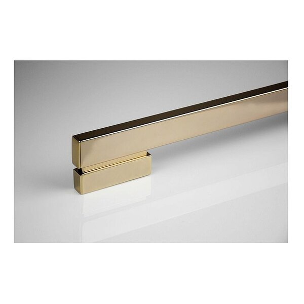 Puxador Para Porta Moma Gold Dourado Zen Duplo 50 Cm -500 Mm