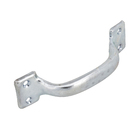 Puxador para Porta de Madeira Reto 11,2cm Aço Zincado