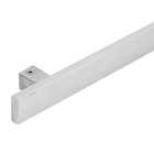 Puxador para Porta Tubular Reto 50cm Aço Inox Escovado Geris