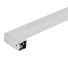 Puxador para Porta Tubular Reto Alumínio Brilhante Prata 60cm