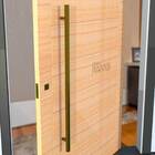 Puxador Para Portas Aristocrata Ouro Velho Antique - 1 0 M -