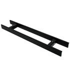 Puxador Para Portas Clean 1 M Preto Fosco