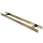 Puxador Para Portas Clean 30 Cm Ouro Velho Antique