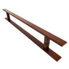 Puxador Para Portas Clean 40 Cm Corten