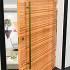 Puxador Para Portas Clean Ouro Velho Antique - 60 Cm - Furaçã