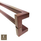 Puxador Para Portas Deslocado Athenas Corten - 1 025 M - Fura