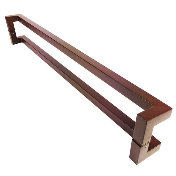 Puxador Para Portas Deslocado Athenas Corten - 62 5 Cm - Fura