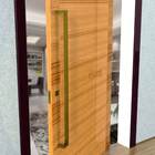 Puxador Para Portas Deslocado Athenas Ouro Velho Antique - 42