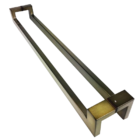 Puxador Para Portas Deslocado Grécia 50 Cm Ouro Velho Antique