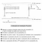 Puxador Para Portas Duplo 30 Cm Puma 100pm Polido Brilhante