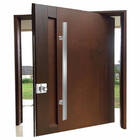 Puxador Para Portas Duplo 60 Cm 500tb Escovado Fosco