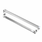 Puxador Para Portas Em Aço Inox 60 Cm Docol 800do Polido