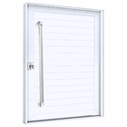 Puxador Para Portas Em Aço Inox 80 Cm Docol 800do Polido